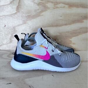 Nike Women's Athletic Shoes - Pink, Yellow, Black, and White
